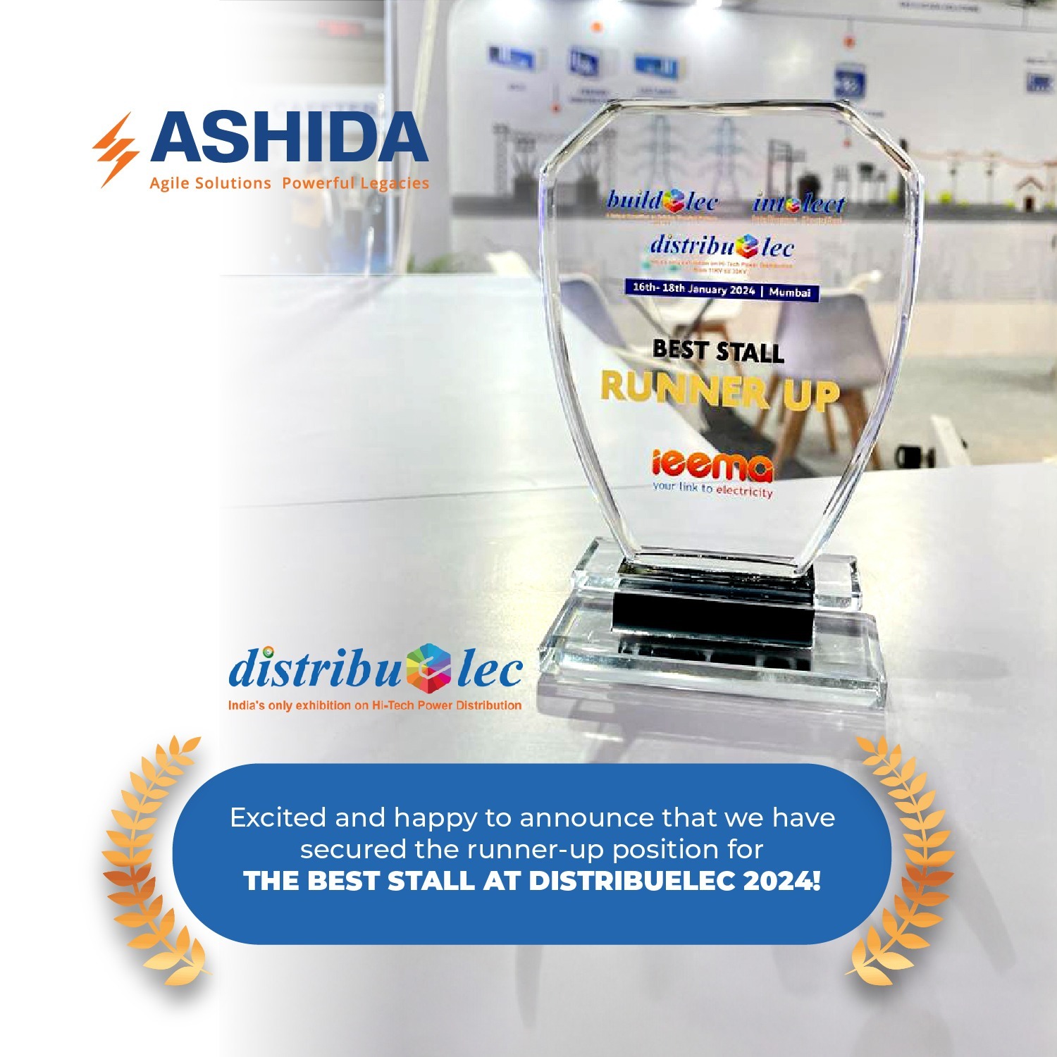 Powering Excellence: Ashida Electronics Shines at DistribuElec 2024